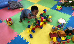 We have daycare for the little ones during the day. Here we not only receive children from our child